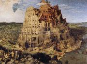 BRUEGHEL, Pieter the Younger The Tower of Babel oil painting reproduction